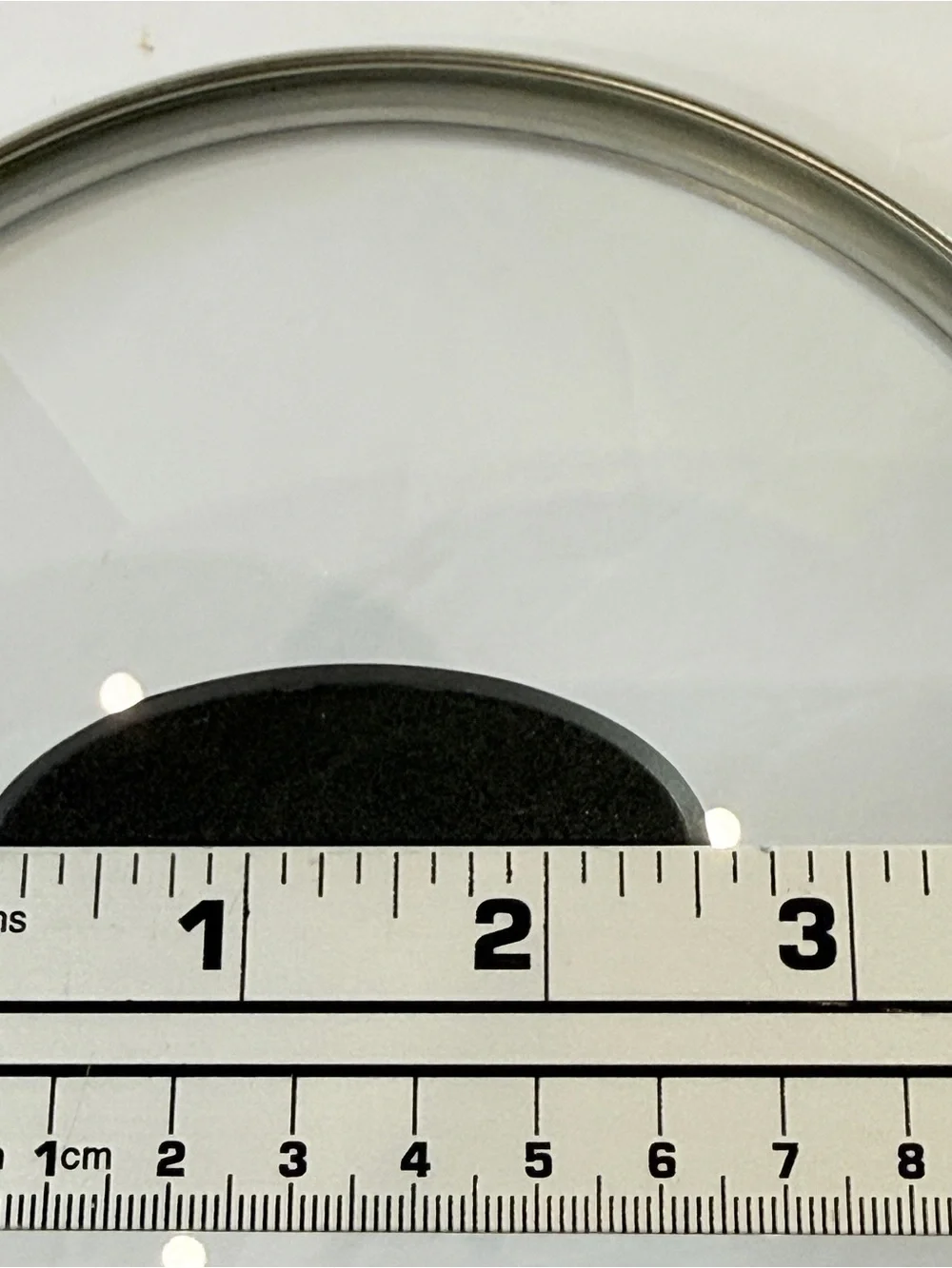 Crystal Clear 8” Tempered Glass Pot Lid – Universal Stainless Steel Replacement